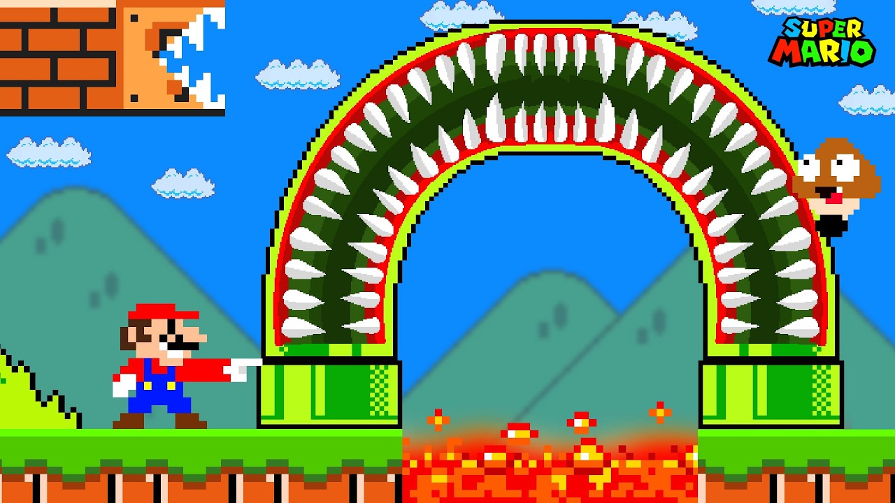 Can Mario Survive When Everything He Touches Turns Into MONSTERS?
