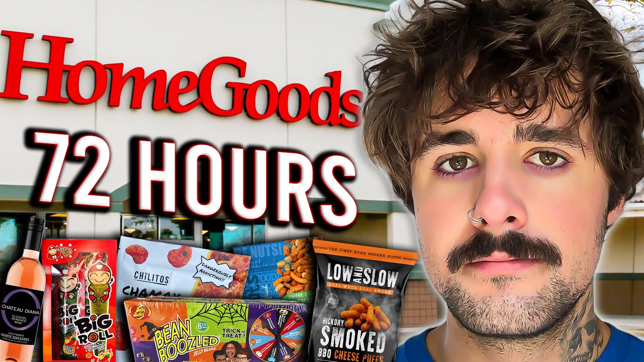 Eating ONLY HomeGoods Food for 3 Days