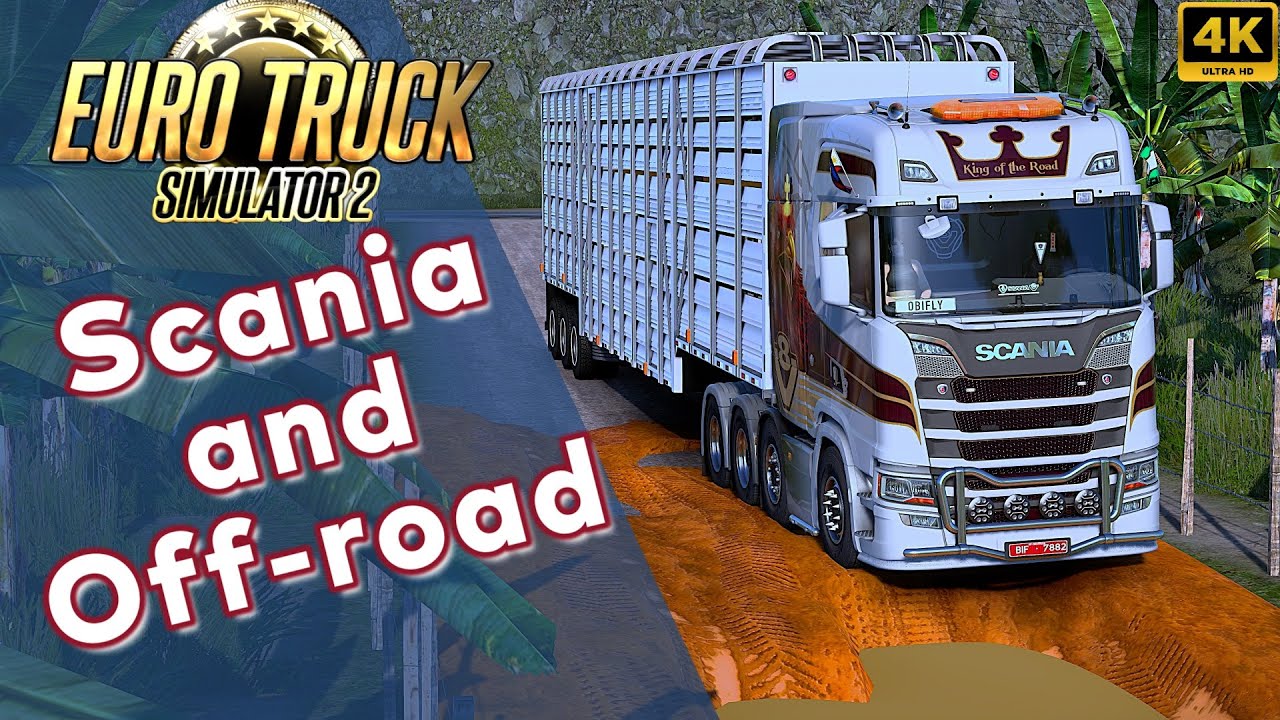 Eldorado map Challenging Off-road | ETS2 Steering Wheel Gameplay