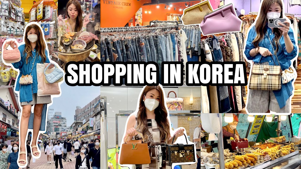 ШОПИНГ В КОРЕЕ 🛍 LV, FENDI + ВИНТАЖНЫЕ РОСКОШНЫЕ ВЕЩИ! Хондэ, Пукчон, Каннам &mdash; часть 2