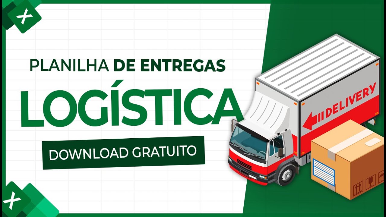Planilha de Controle de Entregas - Logística [Download Gratuito]