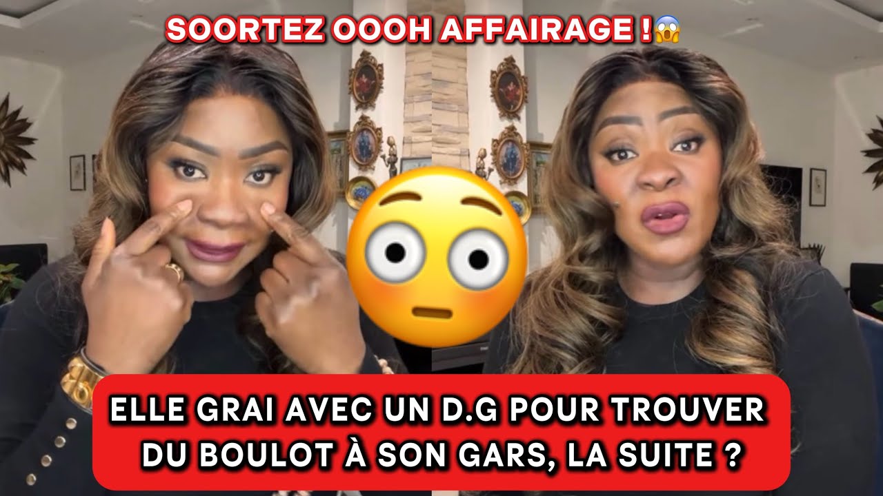 🚨QUELLE HISTOIRE😳ELLE GRAI AVEC UN D.G POUR TROUVER DU BOULOT À SON GARS QUI… | COACH HAMOND CHIC