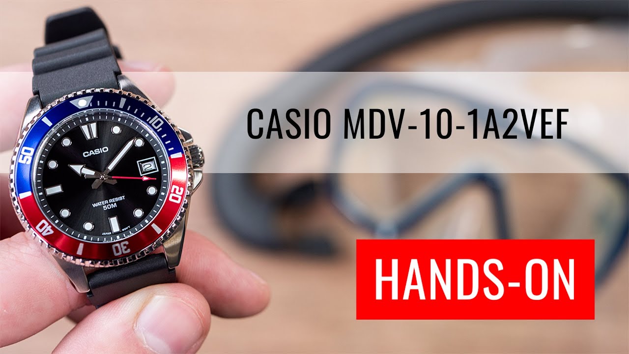 HANDS-ON: Casio Collection Baby Duro MDV-10-1A2VEF