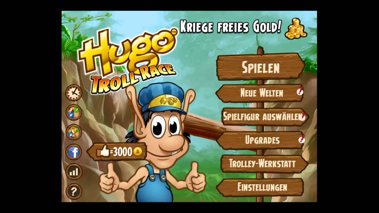 Hugo Troll Race HD - iPad Gameplay