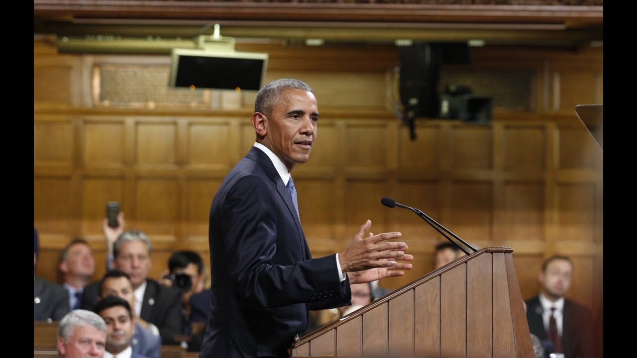 Prime Minister Trudeau and President Obama deliver addresses to Parliament