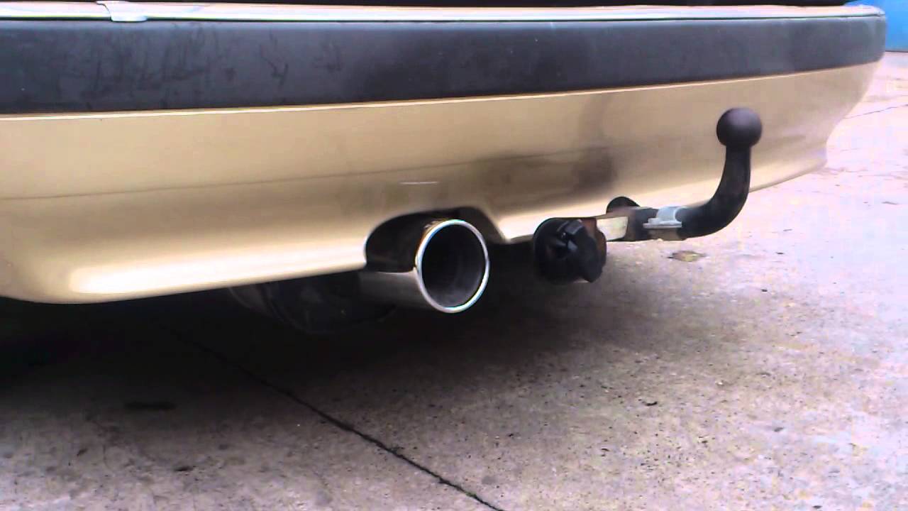 Audi 90 2.3E REMUS rear exhaust by LeSto89
