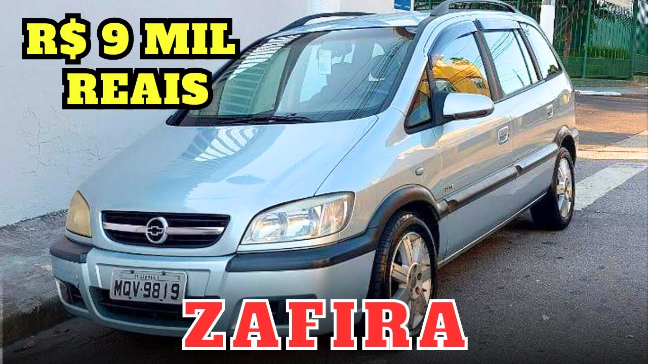 CHEVROLET ZAFIRA À VENDA POR APENAS 9 MIL REAIS