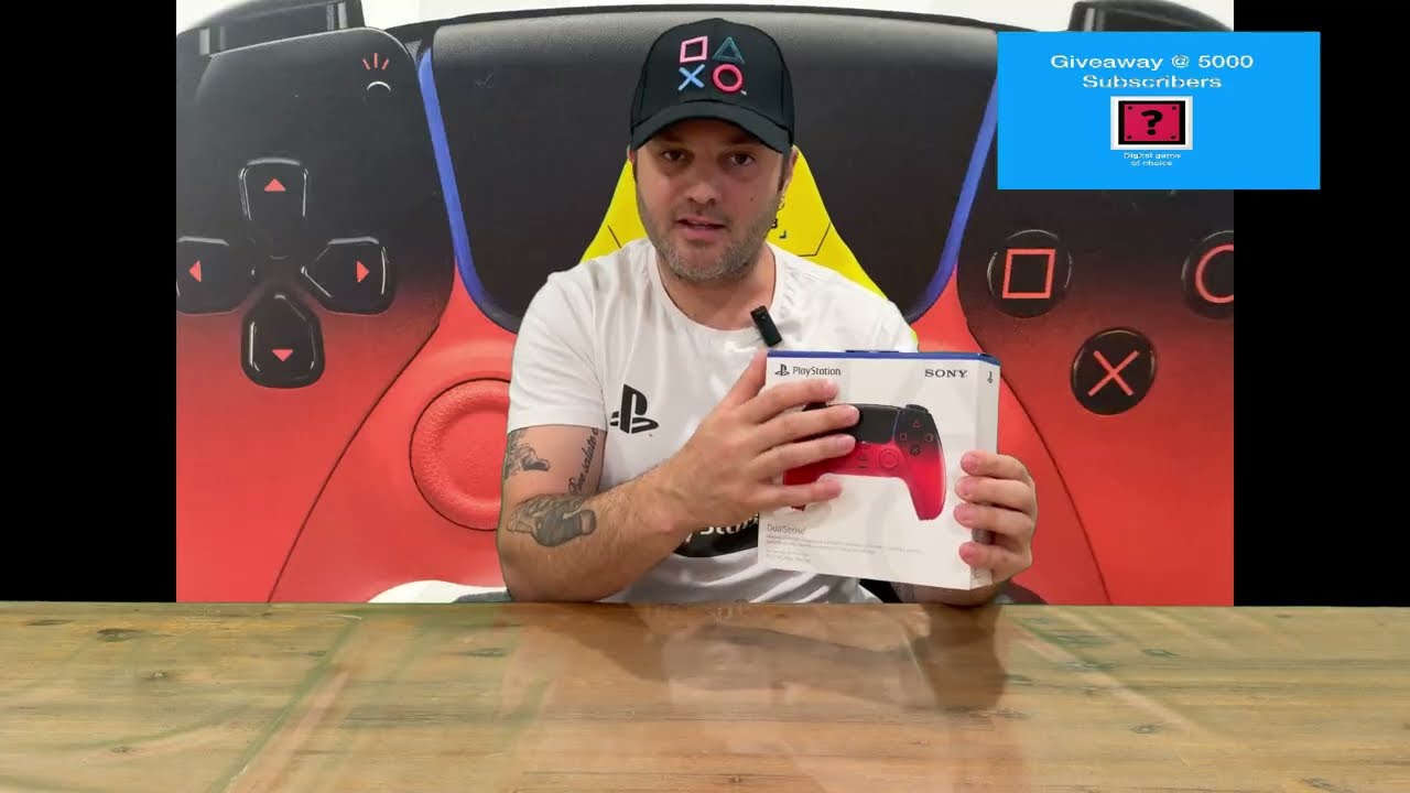 Эпизод 3264 - Распаковка лимитированной серии контроллера Sony Playstation 5 DualSense в цвете Te...