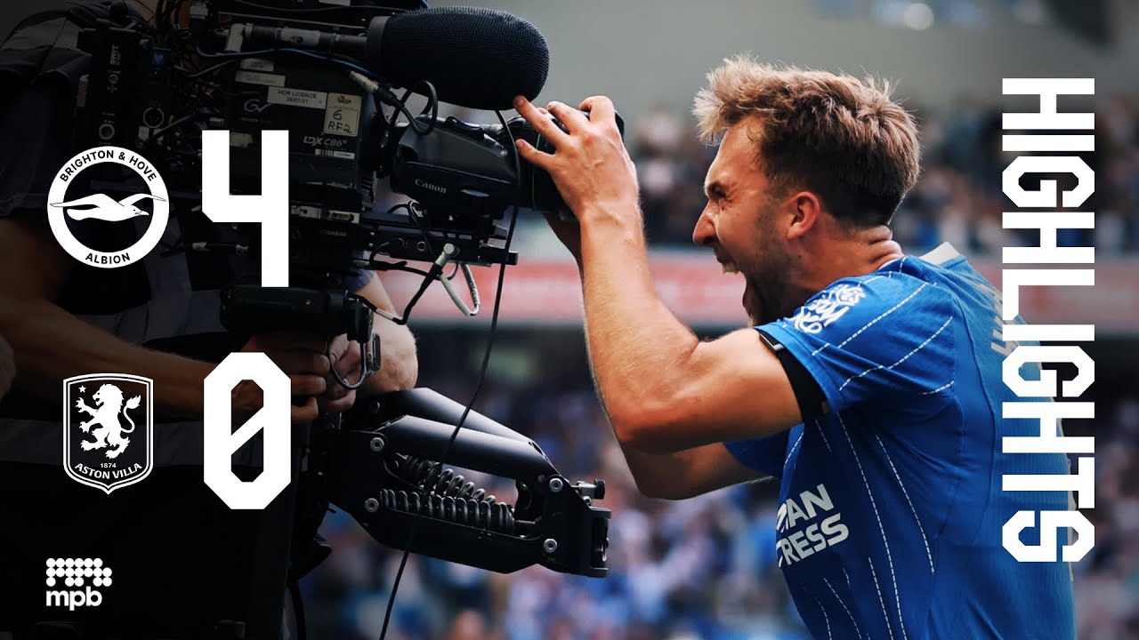 HIGHLIGHTS | Brighton v Aston Villa | Premier League