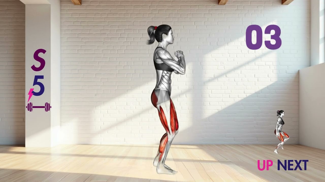BURN Fat & Sculpt Your Lower Body FAST  | EASY Thigh & Glute Exercises