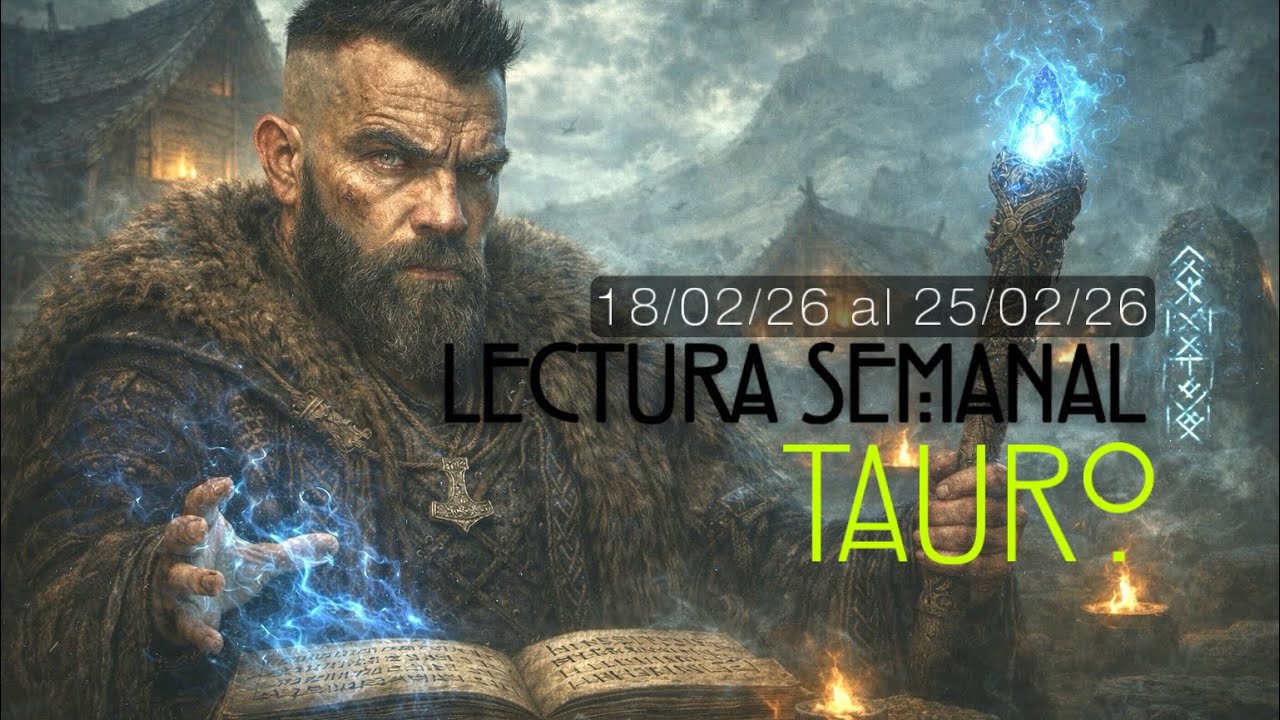 TAURO ♉️ / LECTURA de RUNAS SEMANAL - 18 al 25 de febrero 2026 ⚡️