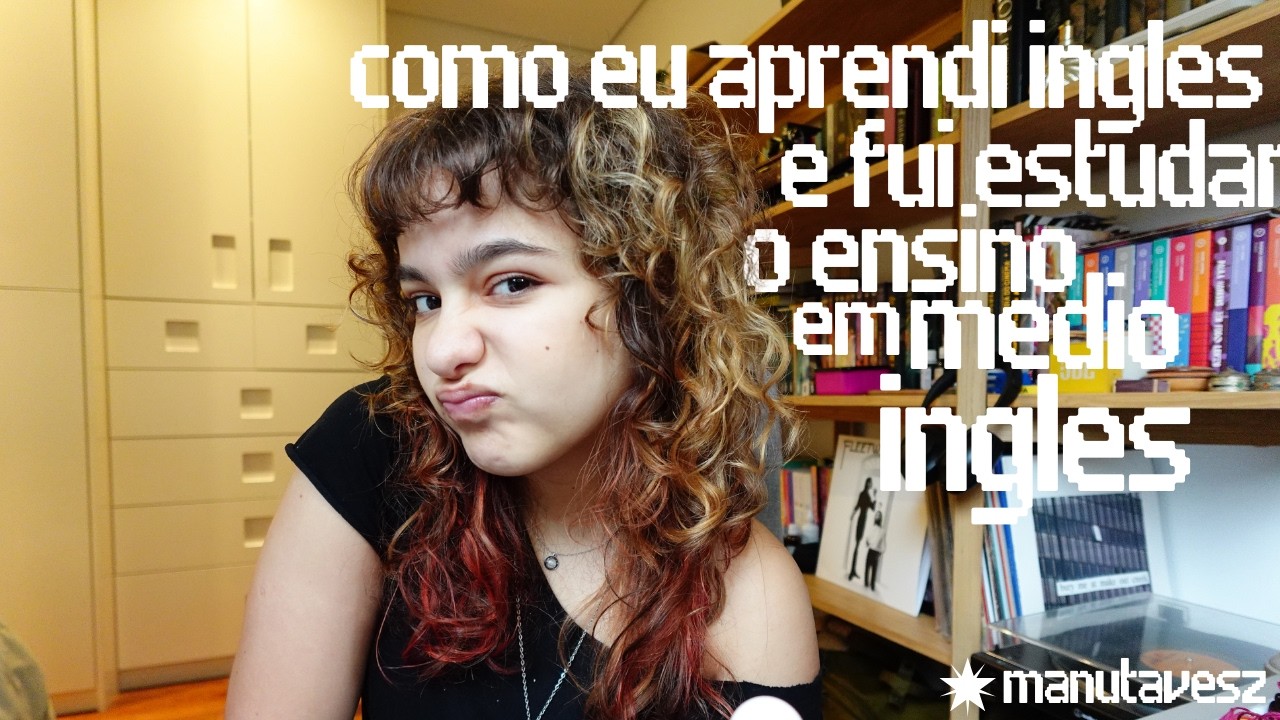 como eu fiquei fluente em inglês aos 14 || CORTE DE LIVE