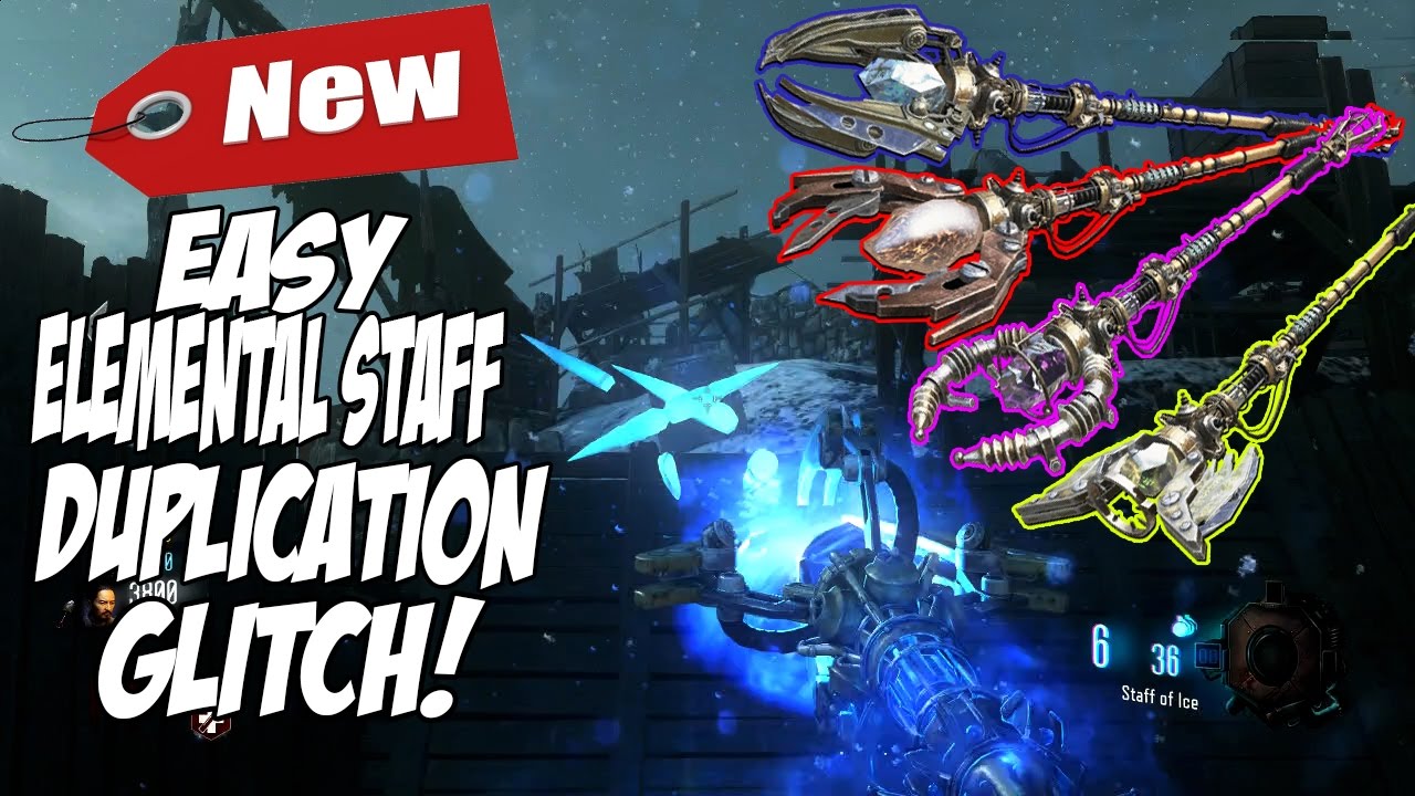 Black ops 3 Origins NEW STAFF DUPLICATION GLITCH!! DUPLICATE ANY STAFF IN THE GAME!!!