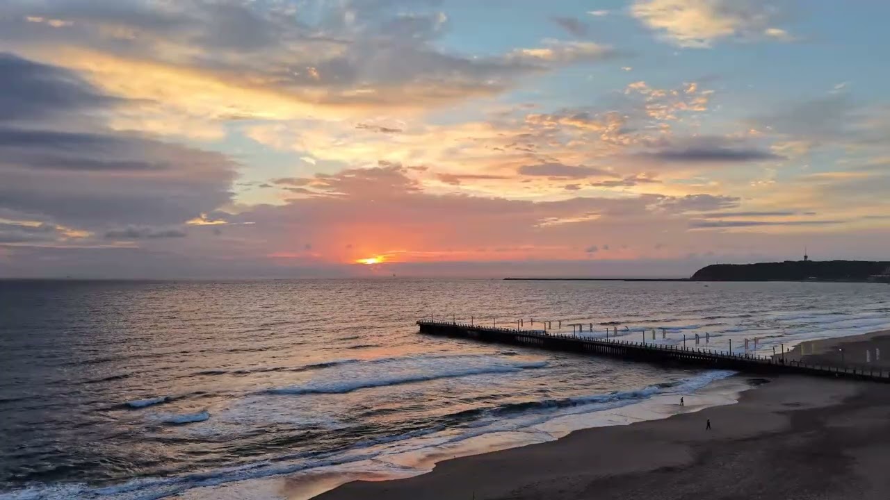 Timelapse of sunrise - North beach