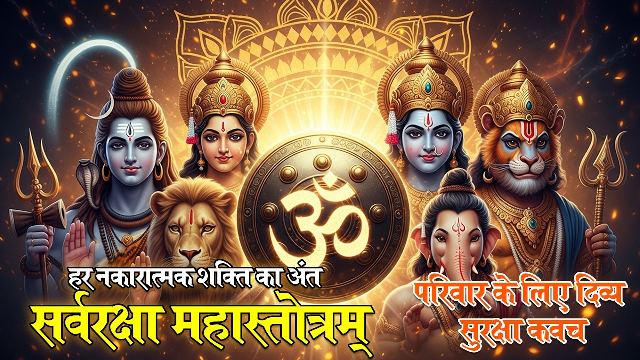 सर्वदेवता रक्षा महाकवच- सर्वरक्षा महास्तोत्रम् | Sarv Devta Raksha Mahakavach | Raksha Kavach Mantra