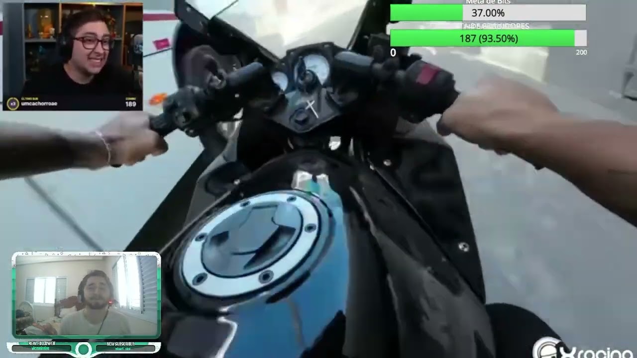 REACT #106 - XRACING E ALANZOKA - SUSTOS DE MOTO #151