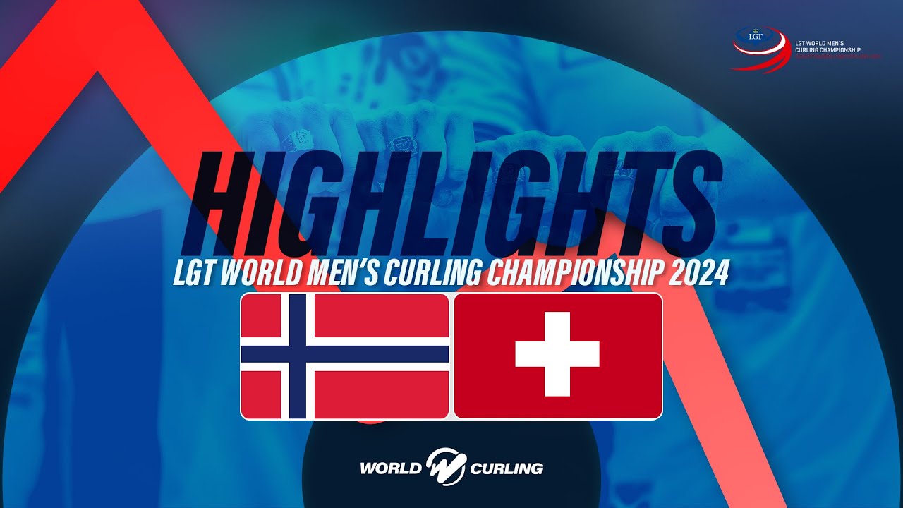 Norway v Switzerland  - LGT World Men's Curling Championship 2024 - Highlights