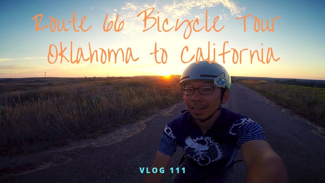 Vlog 111: Route 66 Bicycle Tour - Oklahoma to California