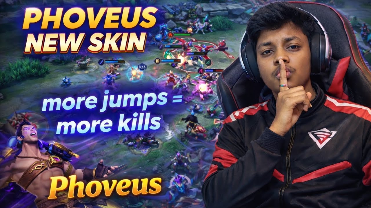 Phoveus ki new skin ☠️ki sathe Dhamakedaar Jeet!  || MLVVV ARGHYA || 