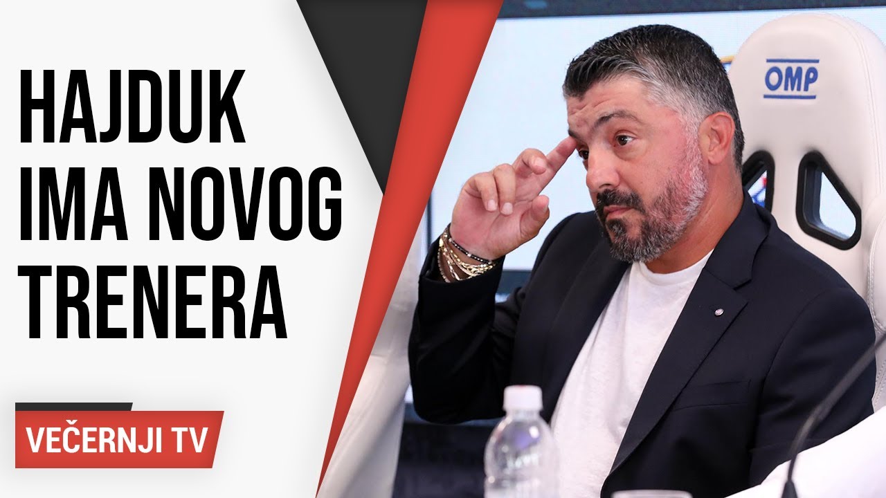 Gennaro Gattuso službeno predstavljen kao novi trener Hajduka
