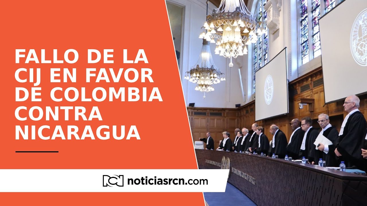 Explicación del fallo de la Corte Internacional de Justicia en favor de Colombia contra Nicaragua