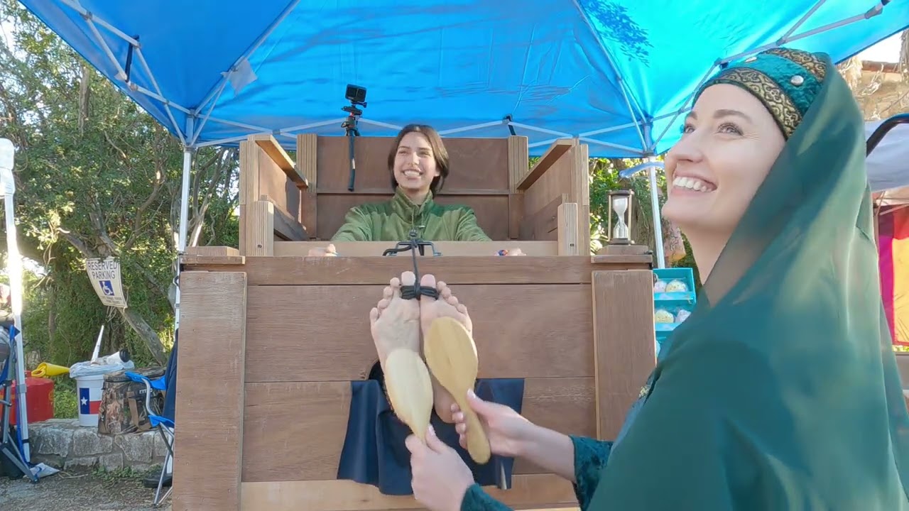 Renaissance Faire Project 47! Preview! Public Feet Tickled!