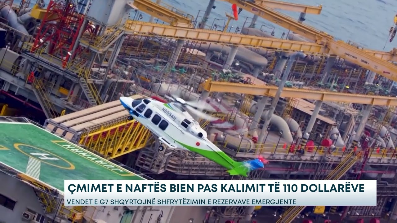 Çmimet e naftës bien pas kalimit të 110 dollarëve - Vendet e G7 shqyrtojnë shfrytëzimin e rezervave
