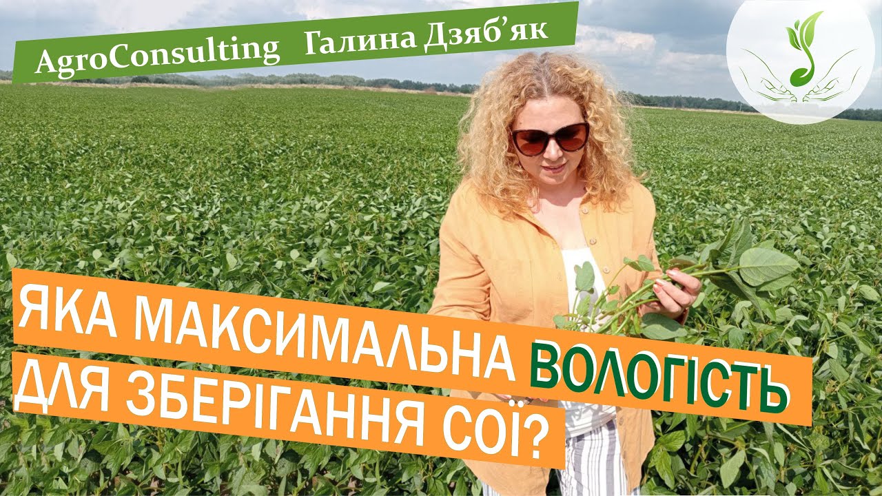 Умови та тривалість якісного зберігання сої залежно від вологості, температури та висоти насипу