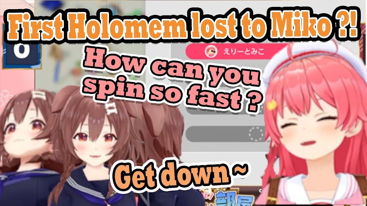 Miko couldn't stop laughing everytime Korone plays with her 3D model 【Sakura Miko/Inugami Korone 】