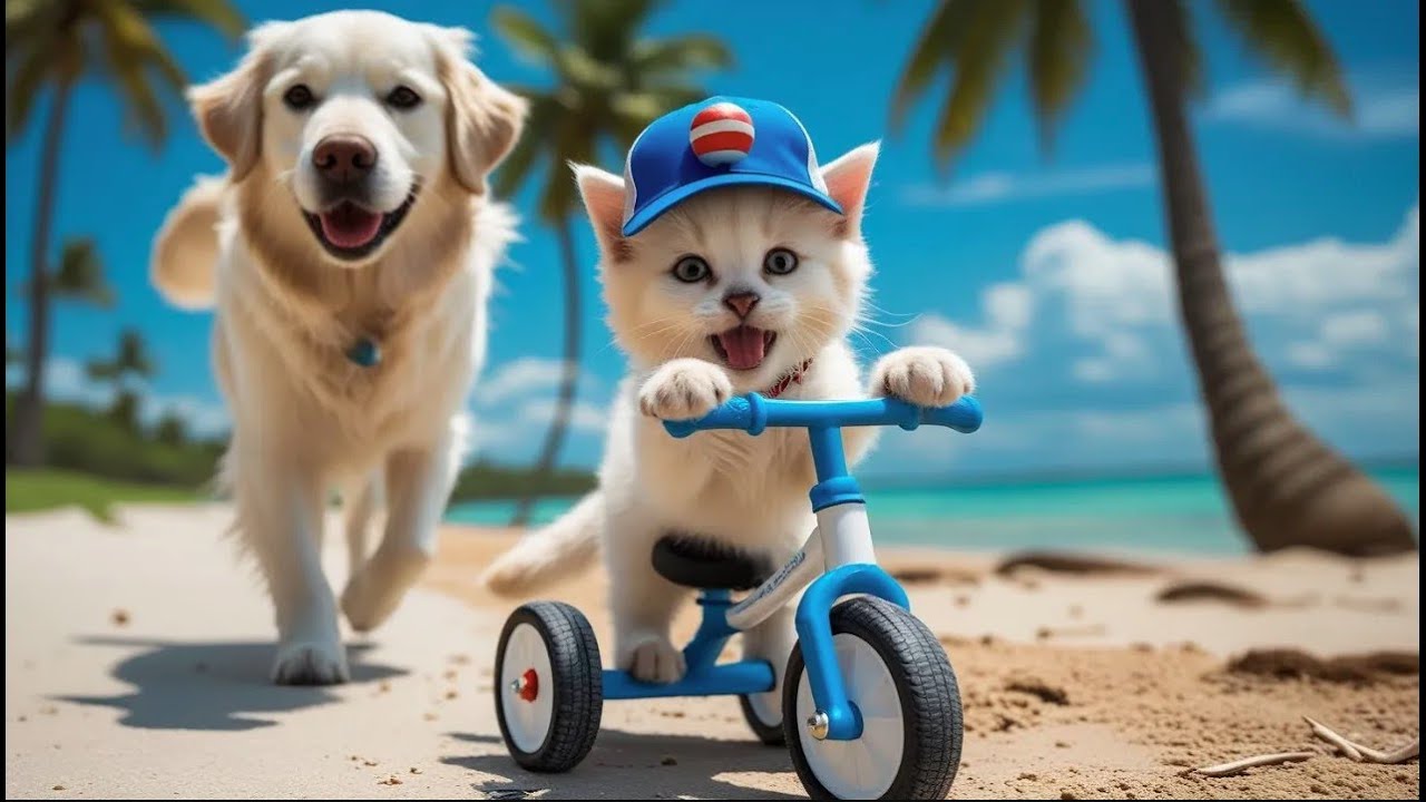 Papa Dog Raises an Abandoned Puppy Like His Own| Heartwarming Home Story 🐶🐾 #aidog #dog