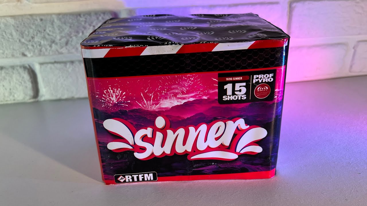 SINNER 15 SHOTS | WOLFF VUURWERK 