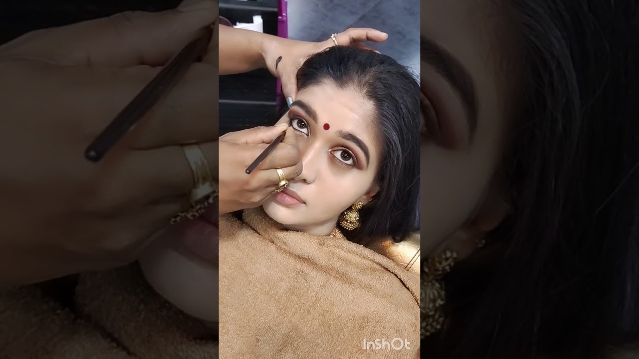 traditional hindu bridalmakeup by ashtamudi wellness