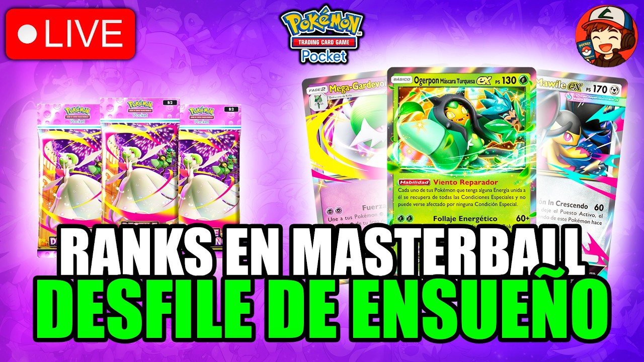¡MAÑANA NUEVA EXPANSION! |🔥RANKEANDO🔥 en Pokémon TCG Pocket