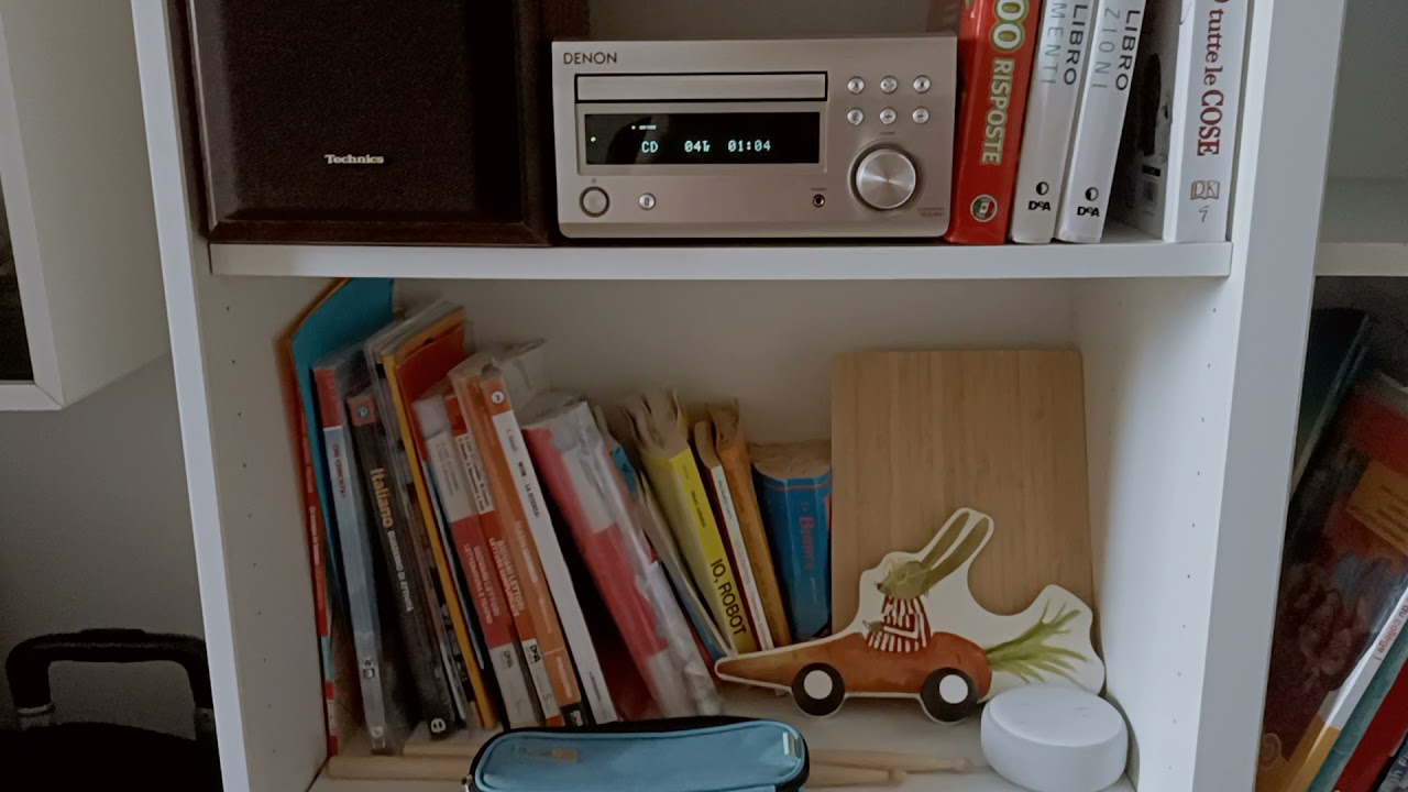 test sound check denon RCD M41dab with technics speaker