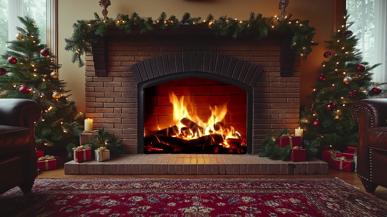 Cozy Up to This Crackling Fireplace Ambience