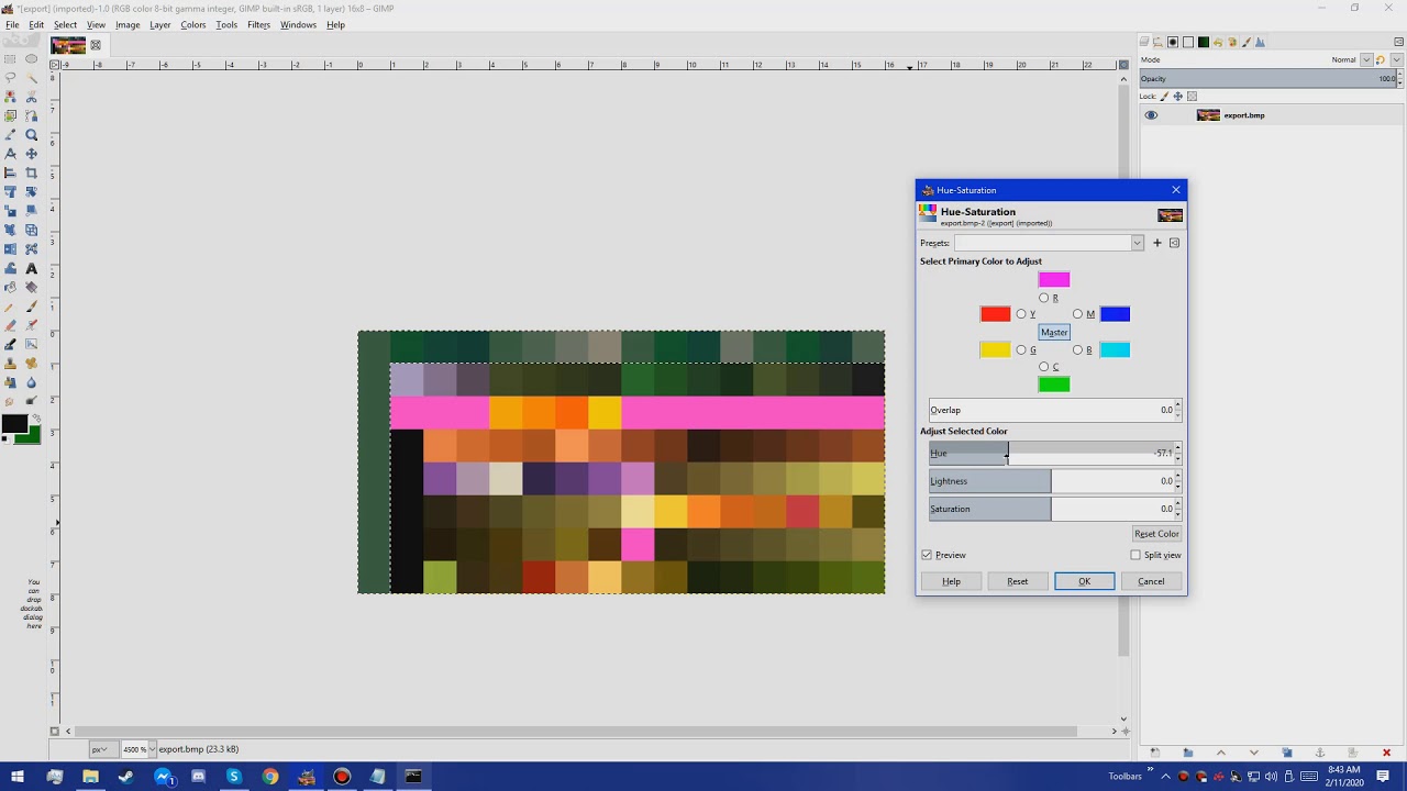 Donkey Kong Country 1, 2, and 3 easy palette editor script for lua.