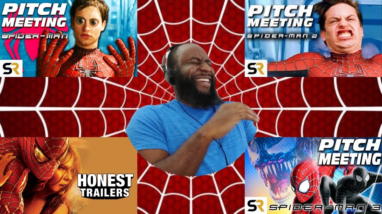 Pitch Meeting & Honest Trailers - Raimi Spider-Man Compilation (Reaction)