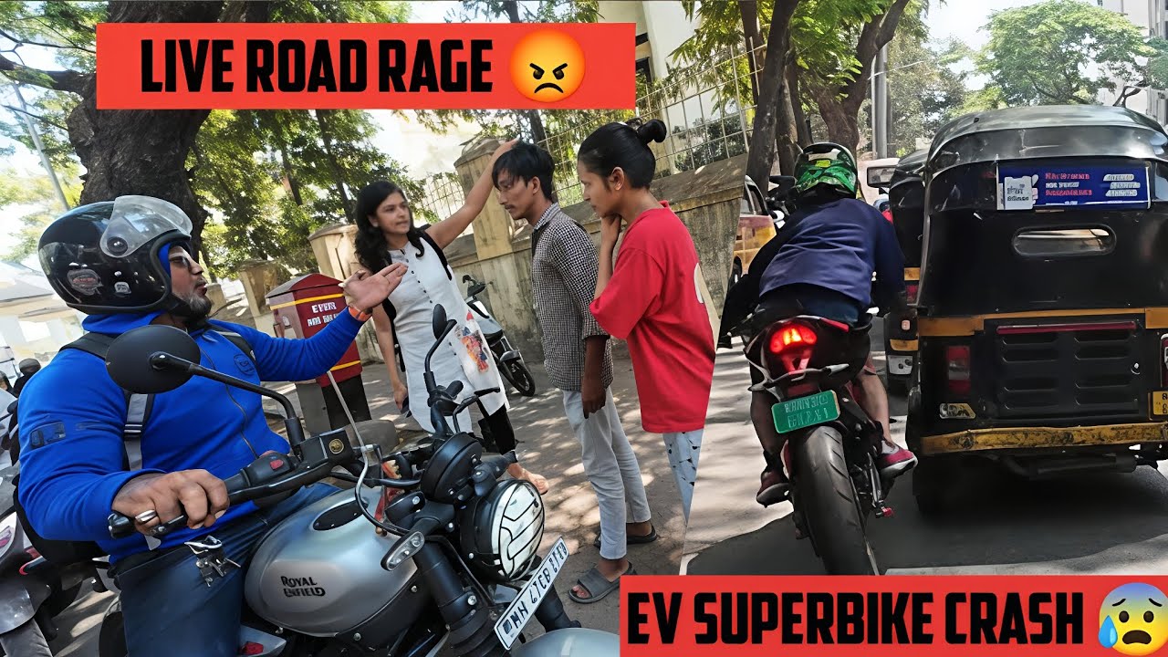 Yulu boy ne girl ko thok diya 😰|Ev superbike ka crash ho jata 😰| #foryou #crash #fyp #accident #vlog