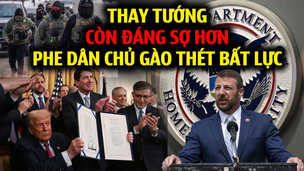 TÂN BỘ TRƯỞNG AN NINH NỘI ĐỊA HOA KỲ VỪA ĐƯỢC TT TRUMP BỔ NHIỆM KHIẾN PHE DÂN CHỦ CÀNG KHIẾP SỢ