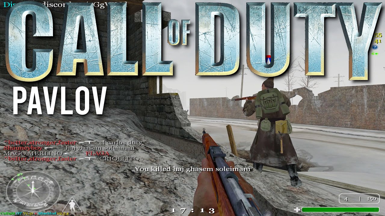 Call of Duty 1 Multiplayer In 2022 Pavlov | 4K