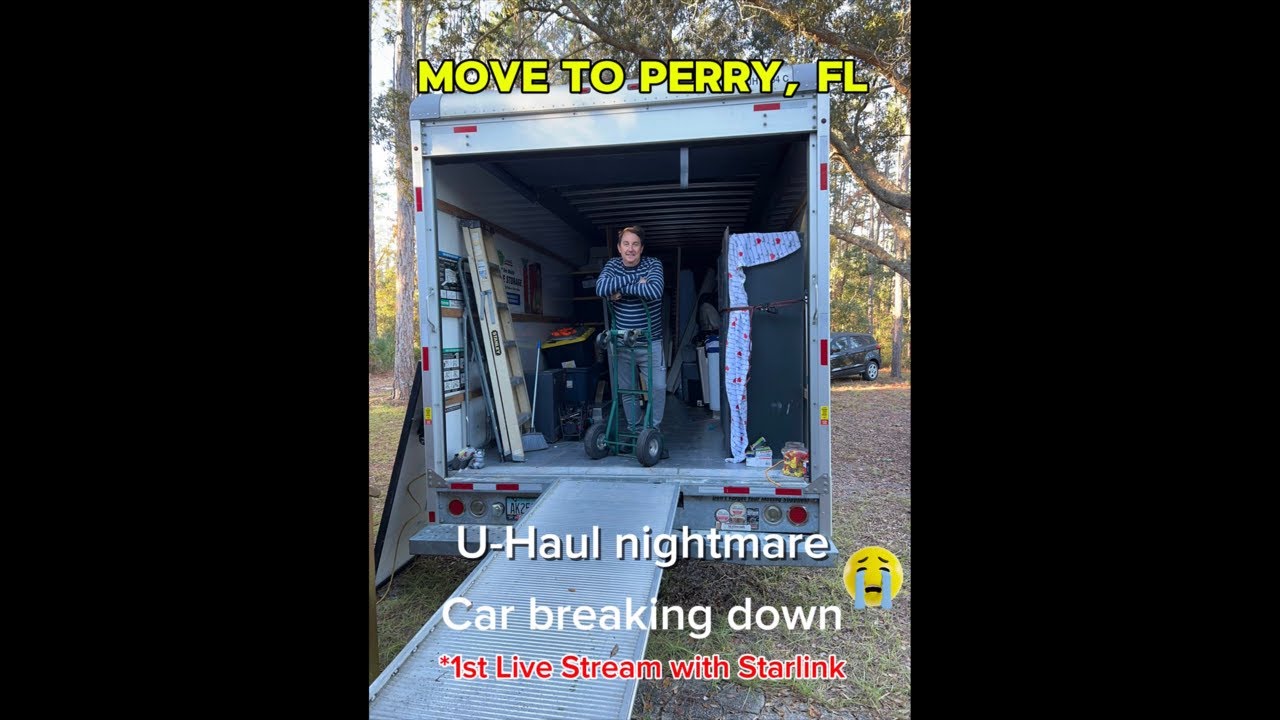 Moving to Perry FL Nightmare | UHaul / Car Problems | But A dream homestead!