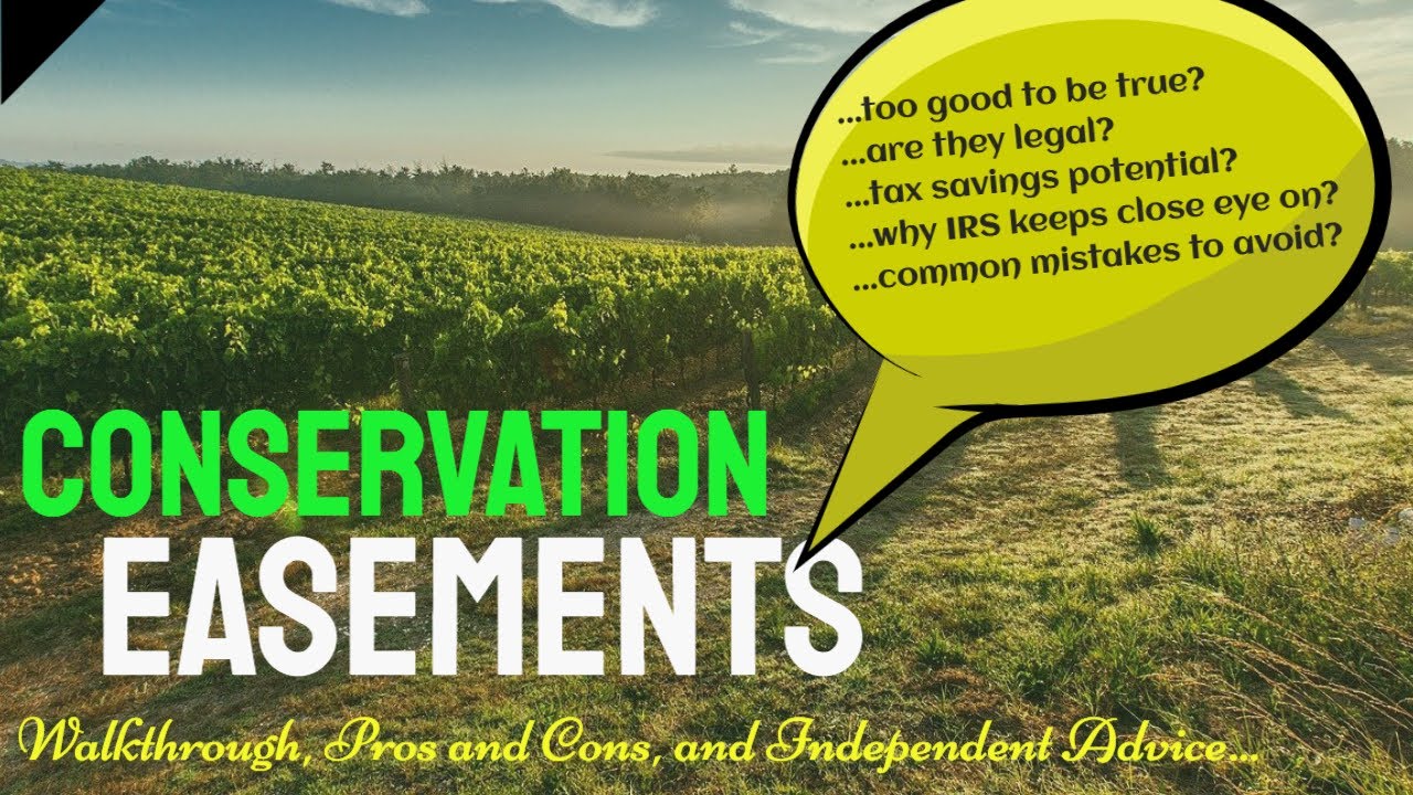 Conservation Easement Tax Strategy Walkthrough