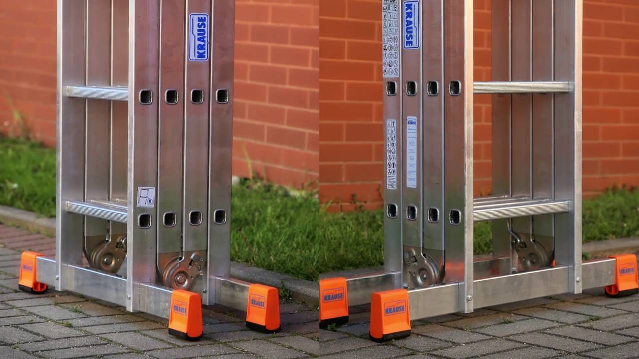 Drabina aluminiowa, przegubowa KRAUSE MultiMatic