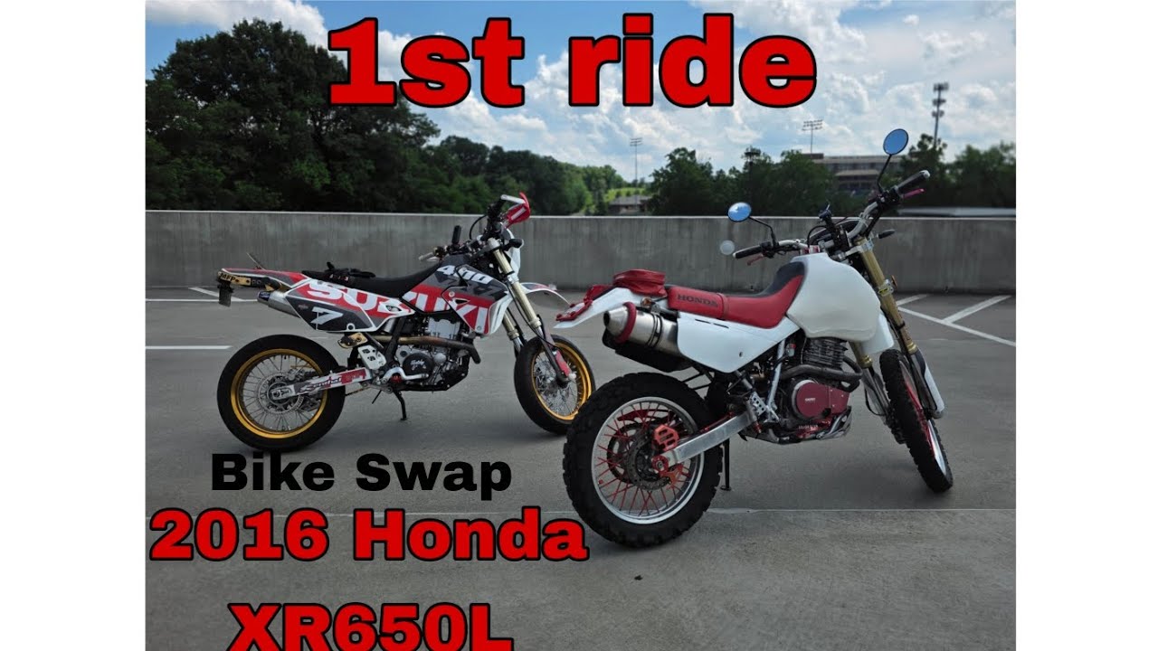 1st Ride 2016 Honda XR650L
