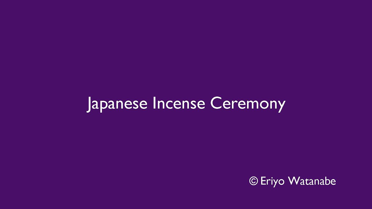 Japanese Incense Ceremony