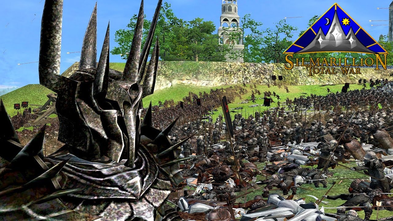 SAURON LEADS ATTACK ON DOR EMACH (Siege Battle) - Silmarillion: Total War