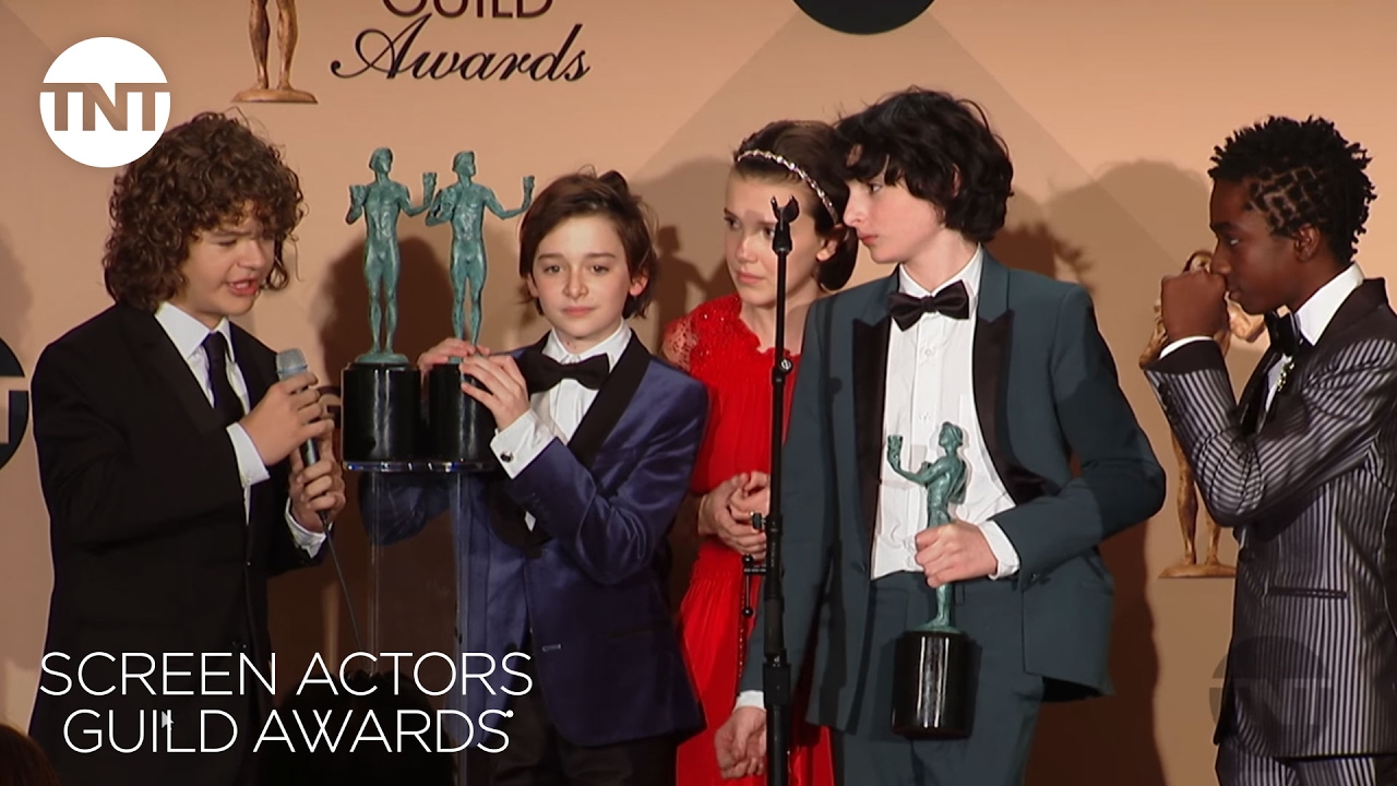 Stranger Things Cast: Press Room Q&A P.2 | 23rd Annual SAG Awards | TNT