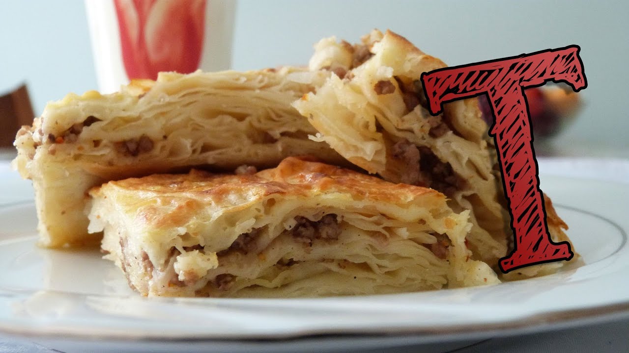 Borek with Ground Meat | Phyllo Pastry Burek with Beef | Borek Recipe