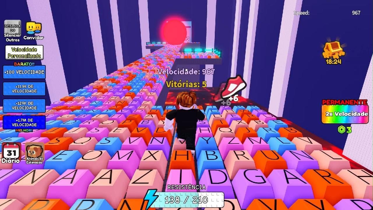 CORRENDO PARA VENCER ! #robloxlive #gameplay