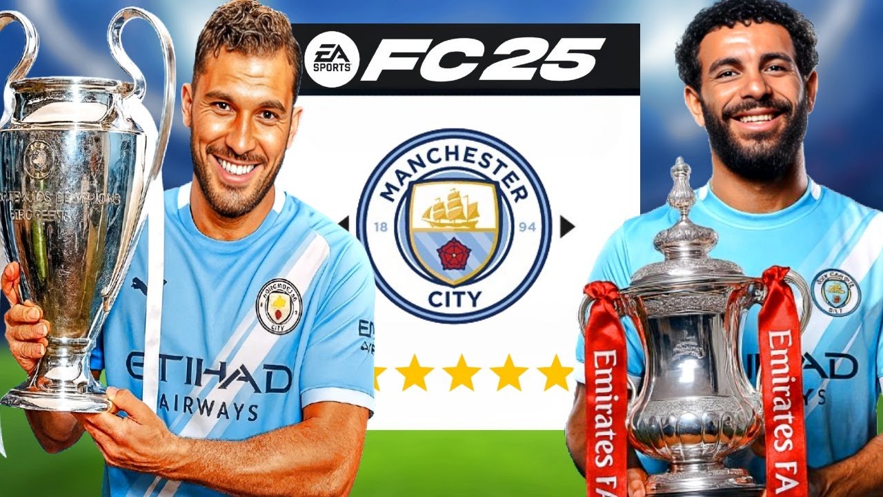 اعادة بناء مانشستر سيتي بقيادة الصفقات الجديدة 🔥 FC 25